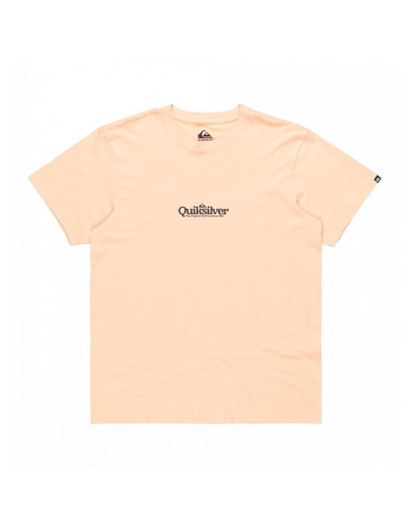 CAMISETA MANGA CORTA QUIKSILVER LOGO  PECHO COLOR NJA SUAVE