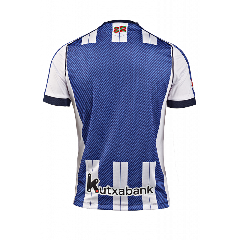CAMISETA 1RA  EQUIP REAL SOCIEDAD 25/6 JUNIOR