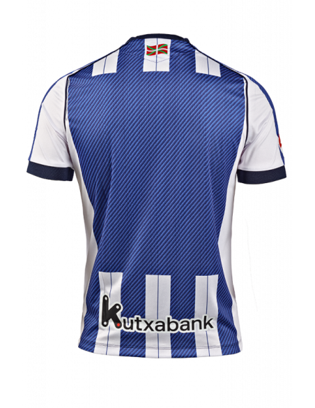 CAMISETA 1RA  EQUIP REAL SOCIEDAD 25/6 JUNIOR