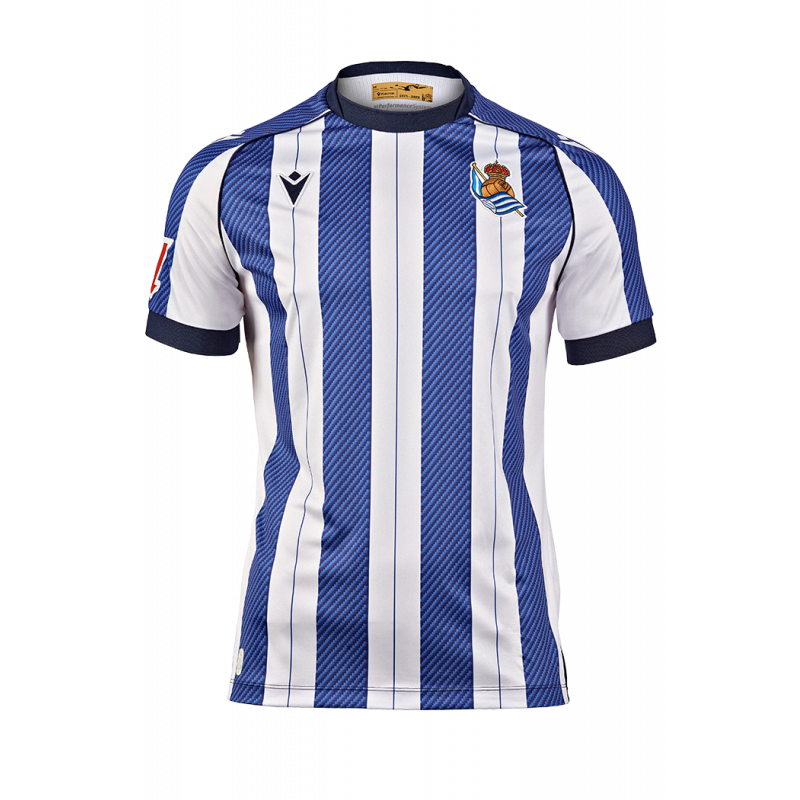 CAMISETA 1RA  EQUIP REAL SOCIEDAD 25/6 JUNIOR
