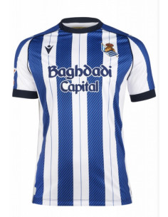 CAMISETA 1 EQUIP REAL SOCIEDAD 25/6 JUNIOR PUBLICIDAD