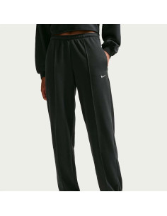 PANTALON DE CHICA ANCHO ALGODON FINO NIKE TERRY TIRO MEDIO 2