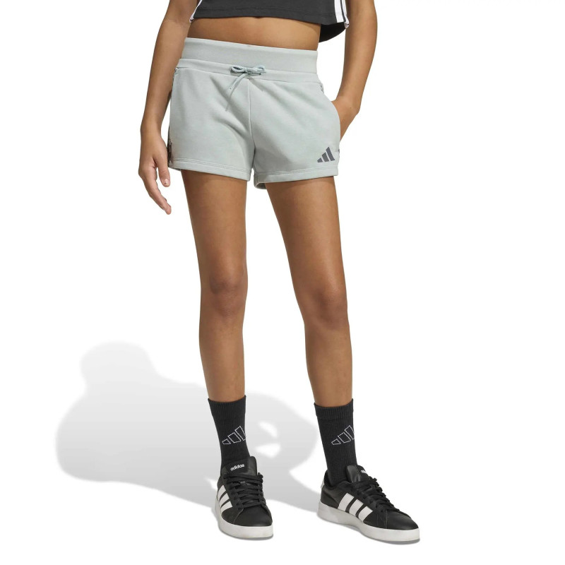 SHORT NÑA ALGODON VERDE CLARO´26