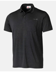 POLO C TRASPI VERDE BOLSILLO