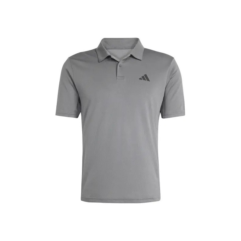 POLO C TRASPIRABLE SR LISO GRIS ´26