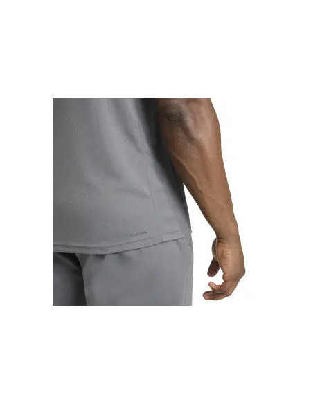 POLO C TRASPIRABLE SR LISO GRIS ´26