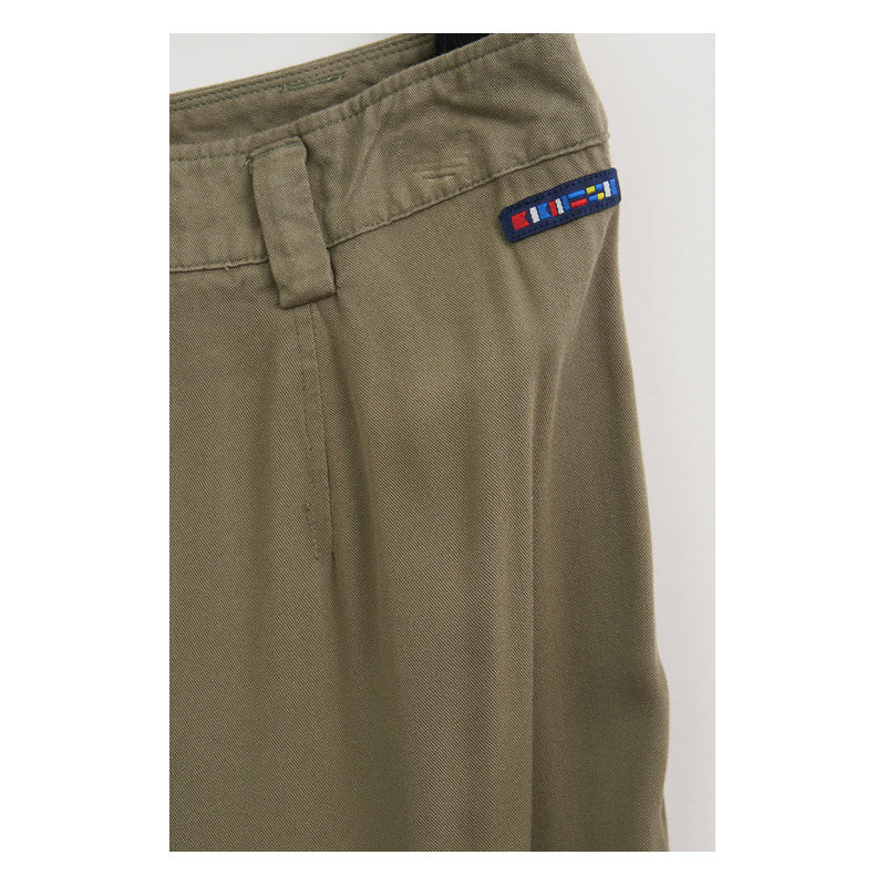 BERMUDA VISCOSA BATELA KAKI