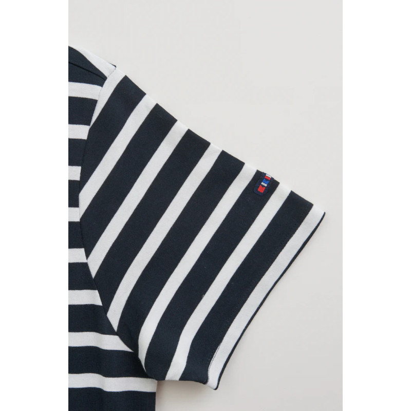 VESTIDO BATELA RAYAS MARINERA