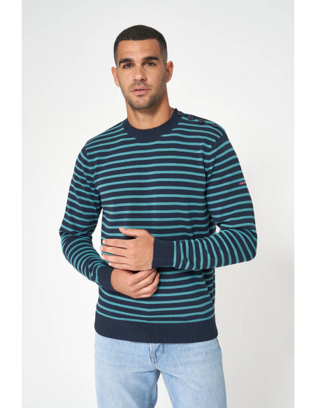 JERSEY BATELA MARINERO PUNTO MNO/VDE