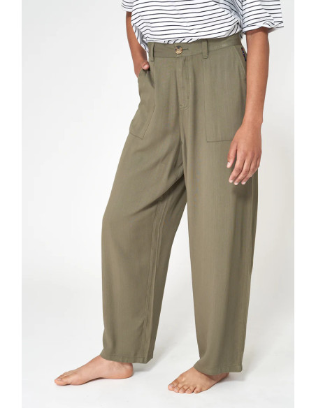 PANTALÓN TENCEL BATELA KAKI