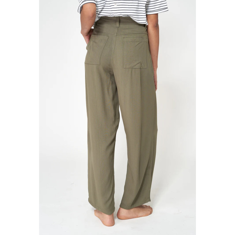 PANTALÓN TENCEL BATELA KAKI