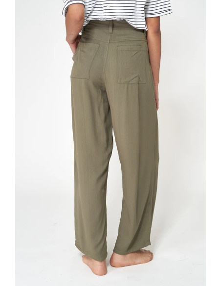 PANTALÓN TENCEL BATELA KAKI