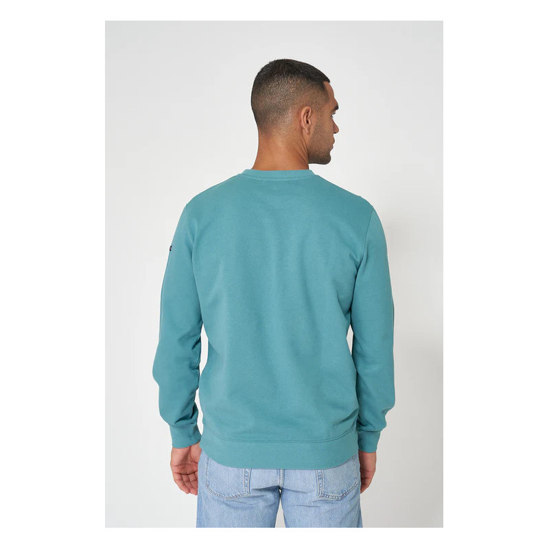 SUDADERA BATELA TERRY DIBUJO MARINERO AZUL
