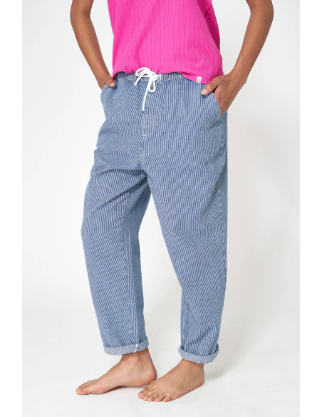 PANTALON BATELA DENIM RAYAS