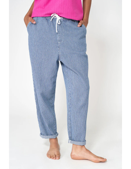 PANTALON BATELA DENIM RAYAS