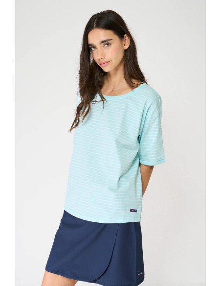 CAMISETA BATELA BOTONES MARINERA