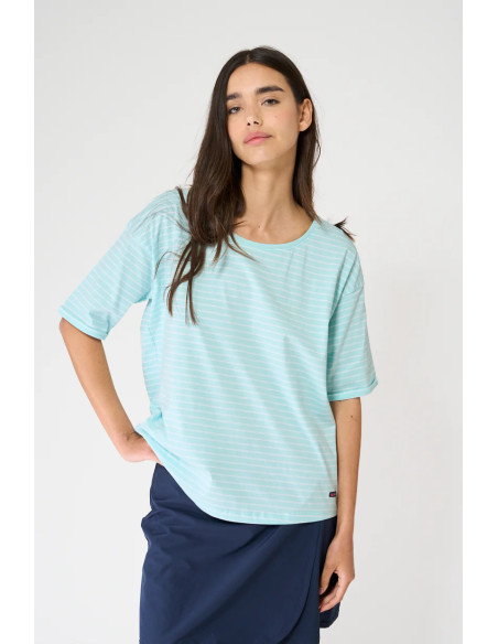 CAMISETA BATELA BOTONES MARINERA