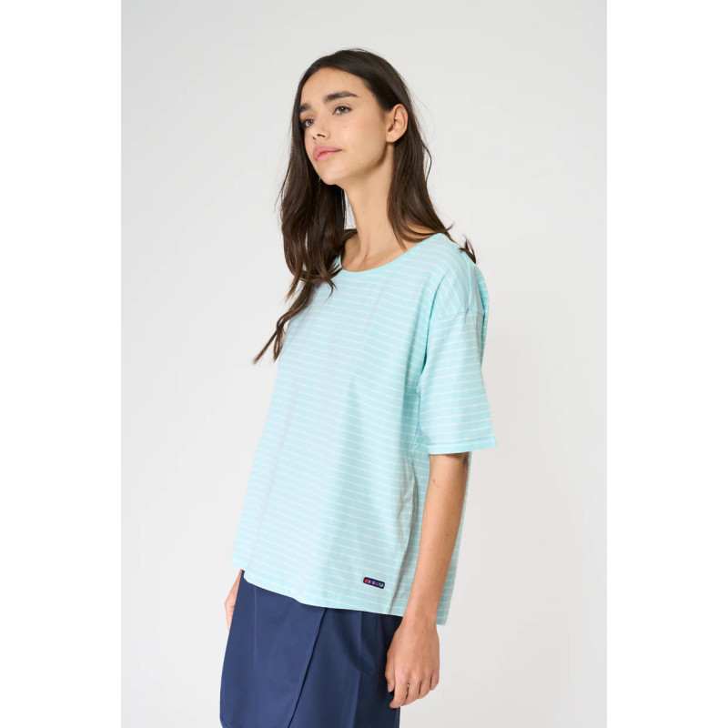 CAMISETA BATELA BOTONES MARINERA