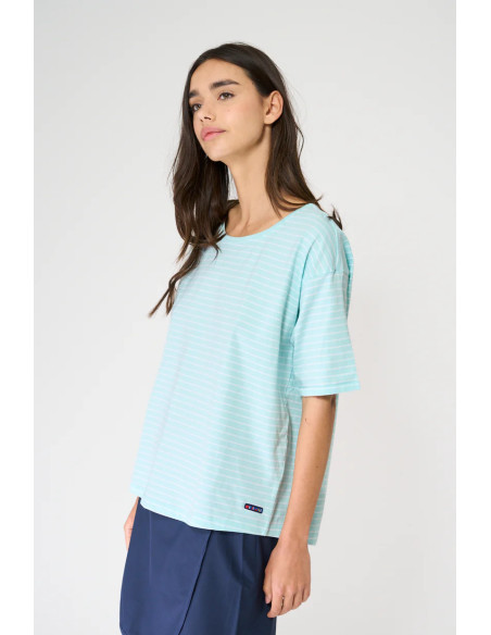 CAMISETA BATELA BOTONES MARINERA