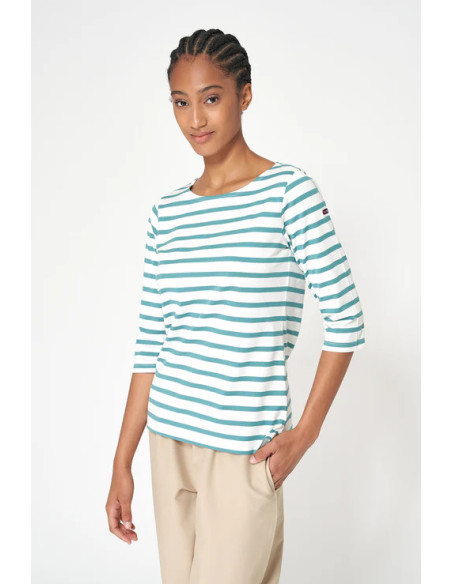 CAMISETA BATELA MANGA FRANCESA RAYAS MARINERA