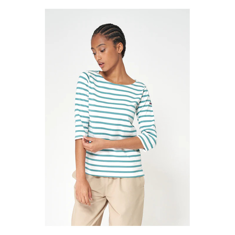 CAMISETA BATELA MANGA FRANCESA RAYAS MARINERA