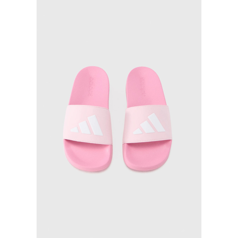 CHANCLA ADILETTE AQUA ROSA LOGO