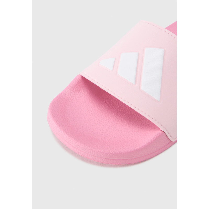 CHANCLA ADILETTE AQUA ROSA LOGO