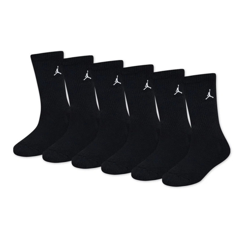 CALCETIN JORDAN PACK 6 PARES NGR