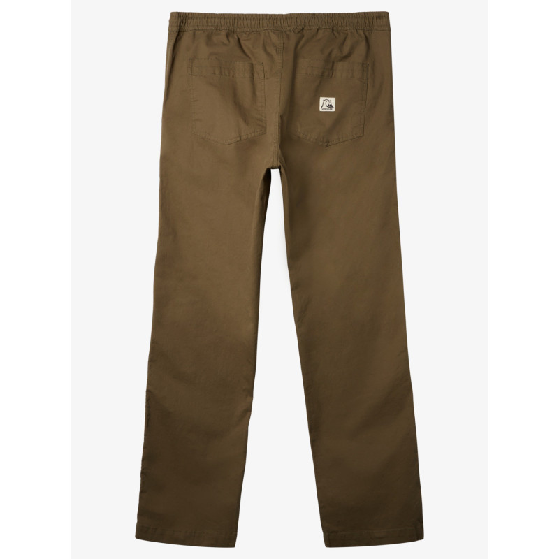 BEACH PANTALON PARA HOMBRE  CINTURA DEGOMA KAKI MARRON