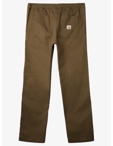 BEACH PANTALON PARA HOMBRE  CINTURA DEGOMA KAKI MARRON