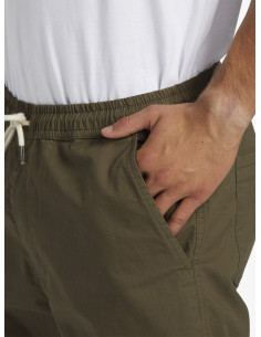 BEACH PANTALON PARA HOMBRE  CINTURA DEGOMA KAKI MARRON 2