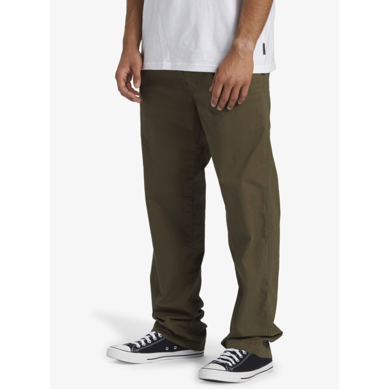 BEACH PANTALON PARA HOMBRE  CINTURA DEGOMA KAKI MARRON