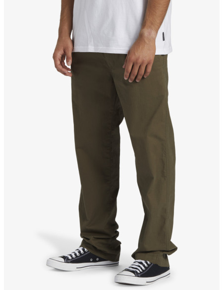 BEACH PANTALON PARA HOMBRE  CINTURA DEGOMA KAKI MARRON
