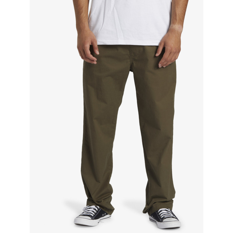 BEACH PANTALON PARA HOMBRE  CINTURA DEGOMA KAKI MARRON