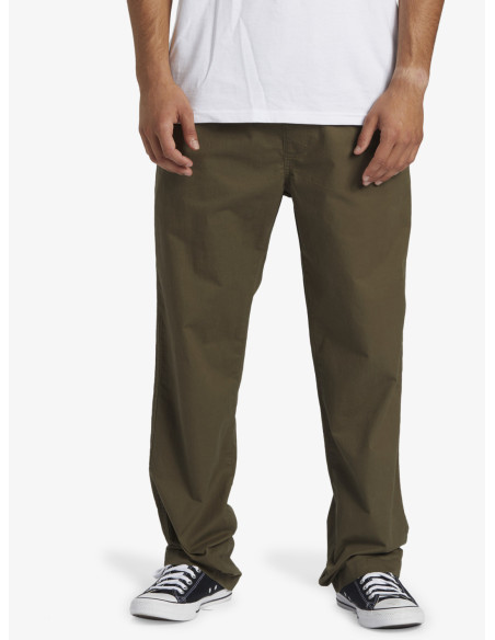 BEACH PANTALON PARA HOMBRE  CINTURA DEGOMA KAKI MARRON
