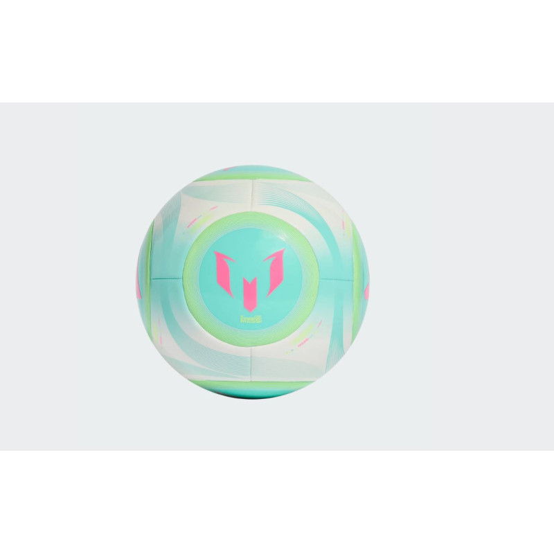 BALON ADIDAS MESSI CLUB BLCO/VDE