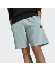BERMUDA ADIDAS BOYS FRENCH TERRY SLOGAN SHORTS COLOR TURQUESA, ALGODON 2