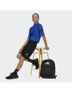BERMUDA ADIDAS ALGODON BOLSILLO CARGO LATERAL COLOR NEGRO 2