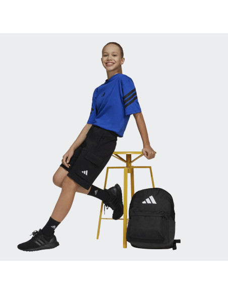 BERMUDA ADIDAS ALGODON BOLSILLO CARGO LATERAL COLOR NEGRO