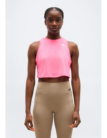 TOP ADIDAS TRAIN ESSENTIALS BOXY WORKOUT ROSA
