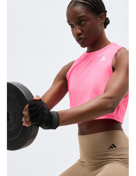 TOP ADIDAS TRAIN ESSENTIALS BOXY WORKOUT ROSA