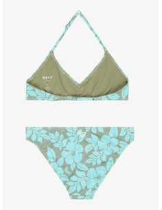 BIKINI DEPORTIVO FLORES VERDE ROXY 2
