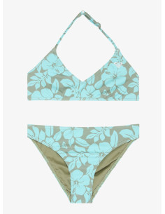 BIKINI DEPORTIVO FLORES VERDE ROXY
