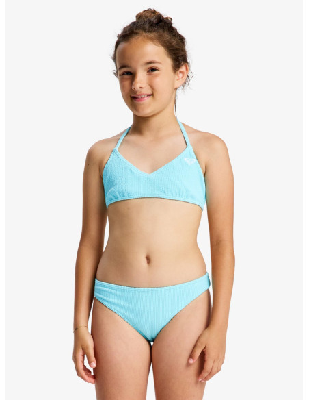 BIKINI DEPORTIVO TURQUESA NIÑA