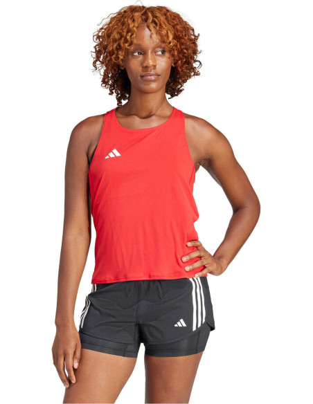 CAMISETA TECNICA ADIDAS ADIZERO ROJO