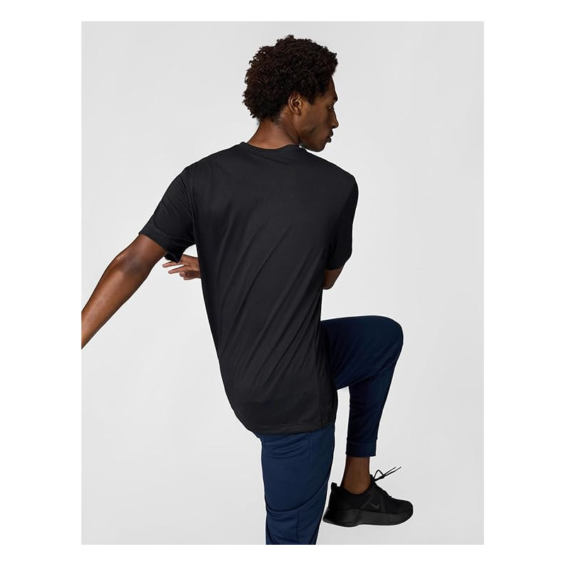 CAMISETA TRASPIRABLE NIKE PARA HOMBRE COLOR NEGRO