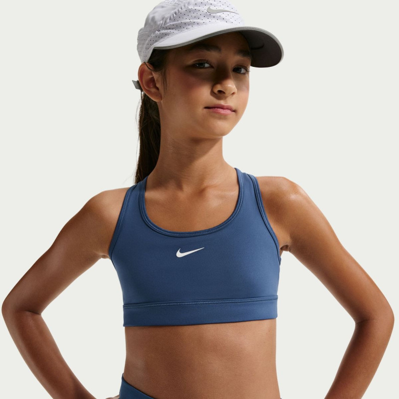 NIKE SWOOSH GIRLS' SPORTS BRA