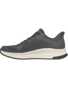 ZAPATILLA SKECHERS SLIP-INS: BOBS SPORT SQUAD CHAOS 4 GRIS 2