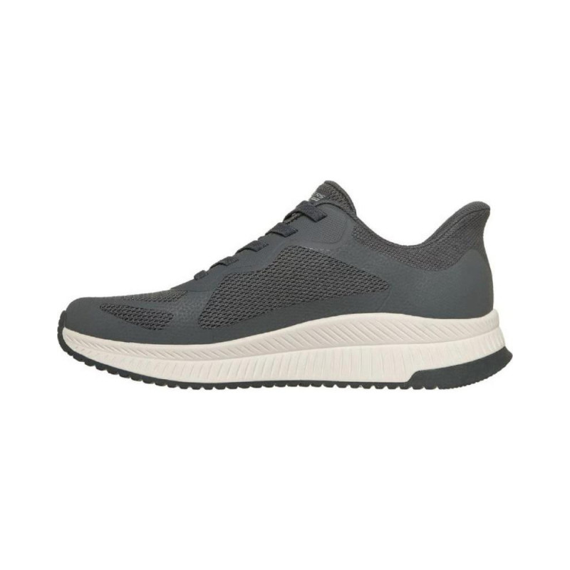 ZAPATILLA SKECHERS SLIP-INS: BOBS SPORT SQUAD CHAOS 4 GRIS