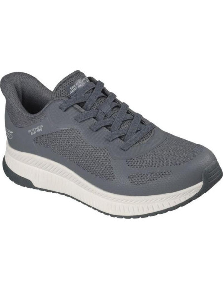 ZAPATILLA SKECHERS SLIP-INS: BOBS SPORT SQUAD CHAOS 4 GRIS